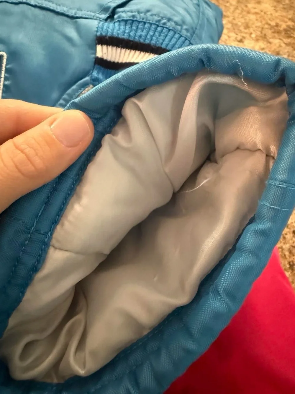 Vintage Nike Blue Baby Snow Pants Bibs 18 Months Winter Snowsuit